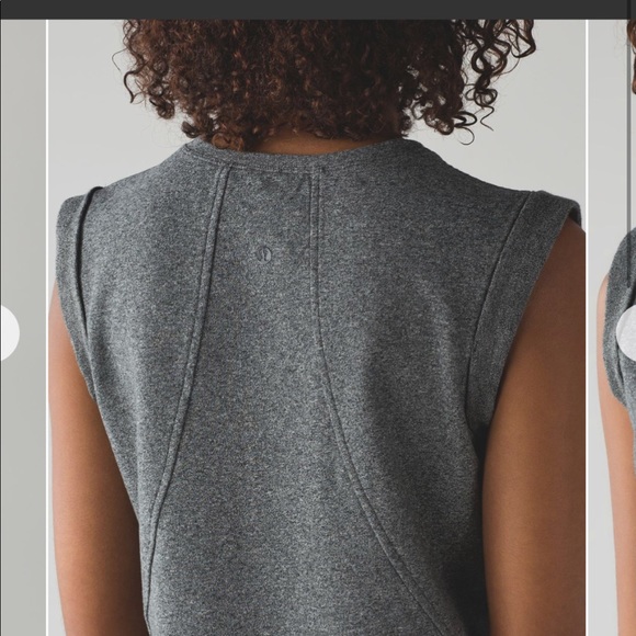 Lululemon All Time Tank grey size 8 - Picture 4 of 7